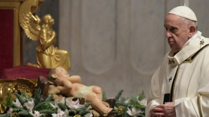 Papa Francisco en Navidad