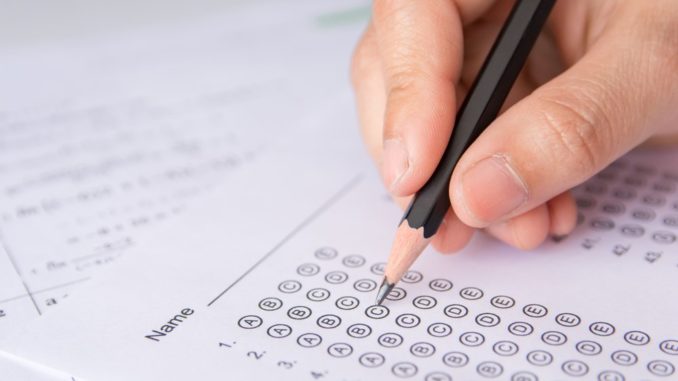 Examen de universidad en Japón