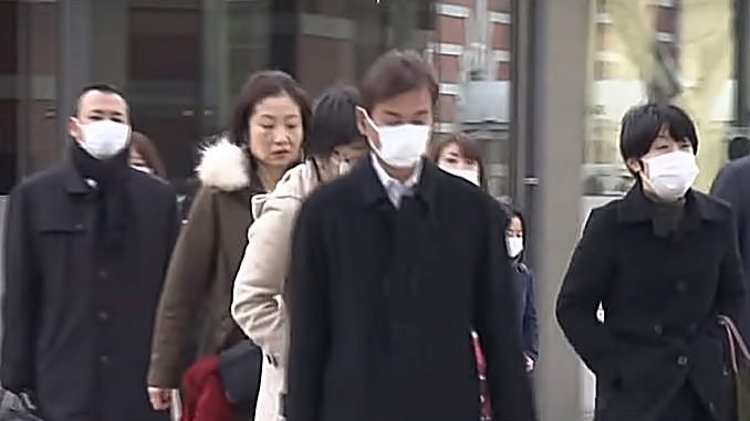 Mascarillas en Japon