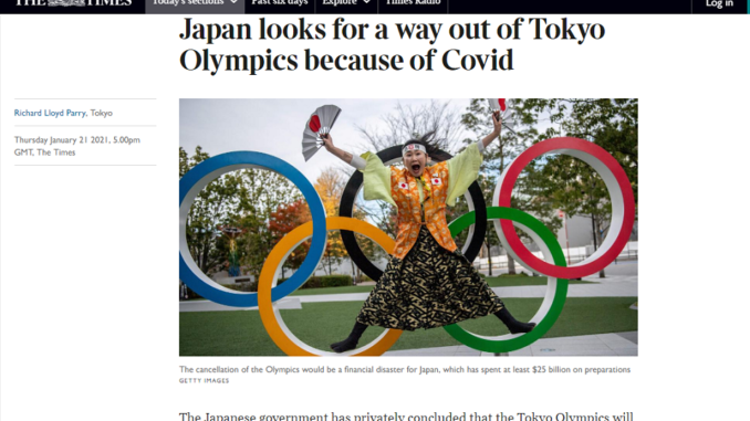 The Times sobre las Olimpiadas