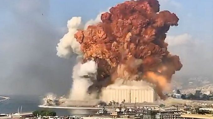 Explosion de Beirut 2020 (Captura)
