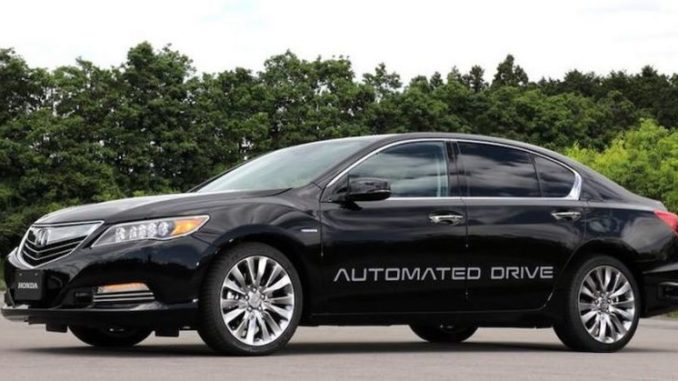 Honda Legend de conducción autónoma