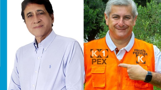 Jorge Zeballos y Juan Carlos Lizarzaburu representantes PEX