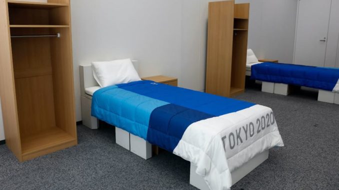 Cama sostenible de Tokio 2020