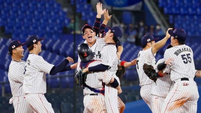 Japon gana oro en beisbol