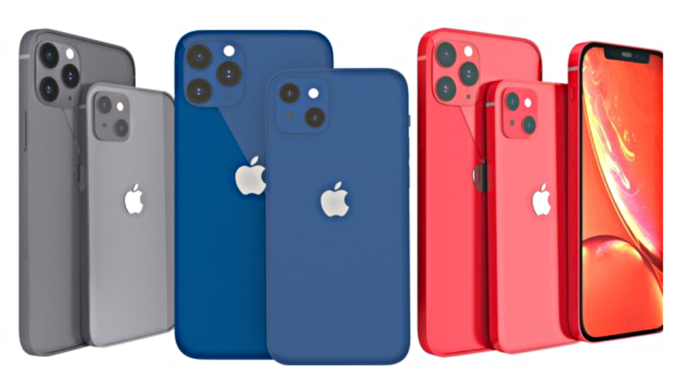 Los cuatro iPhone 13, los más grandes de alta gama