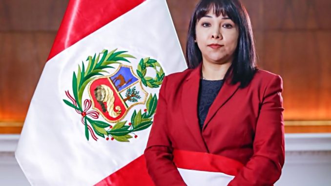 Mirtha Vasquez, presidenta del Consejo de Ministros del Perú (Foto Andina)