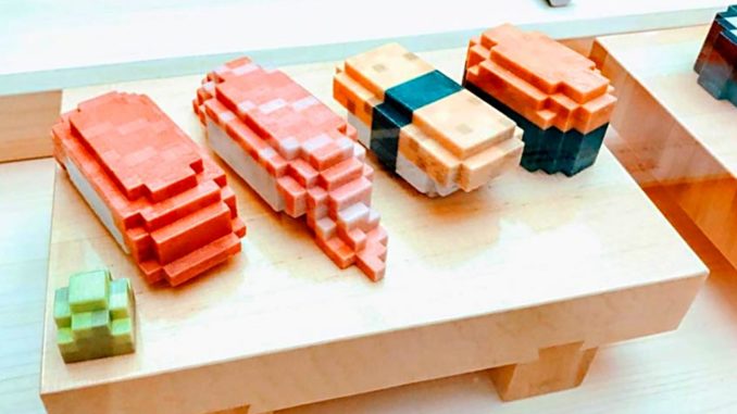 Así sería un sushi hecho en impresora 3D (Instagram Open Meals)