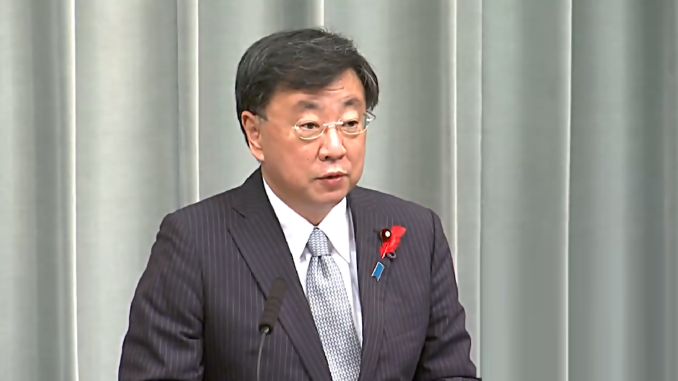 Hirokasu-Matsuno-nuevo-Jefe-del-Gabinete-Kishida