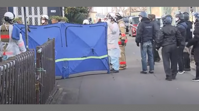 Lugar del incidente en Saitama