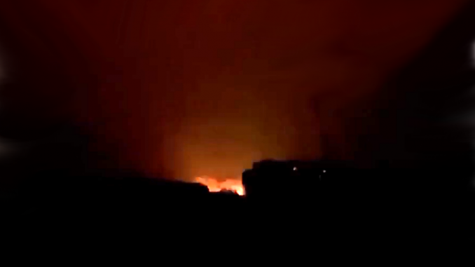Explosión en Kharkiv de hoy domingo 27 de febrero