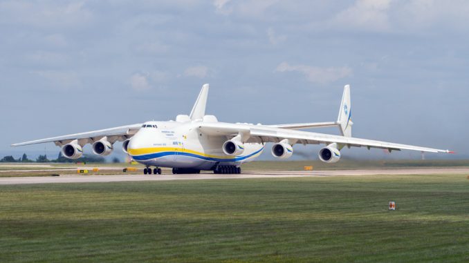 Mriya, el Antonov de carga ucraniano