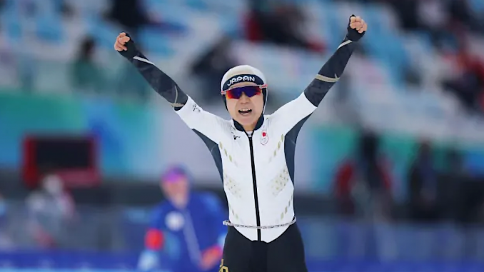 Takagi Miho, oro en 1.000 metros (Beijing 2022)
