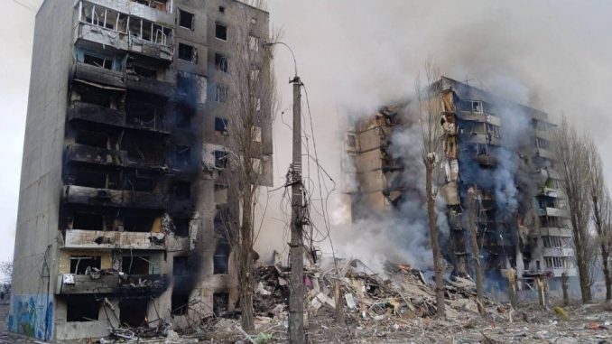 Bombardeo del pueblo de Borodyanka