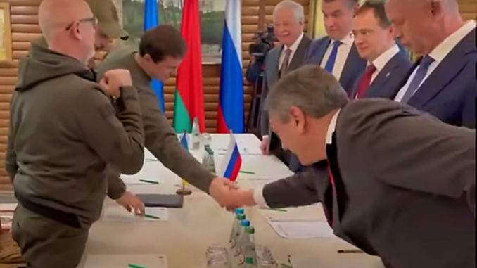 segunda ronda de negociaciones Ucrania-Rusia