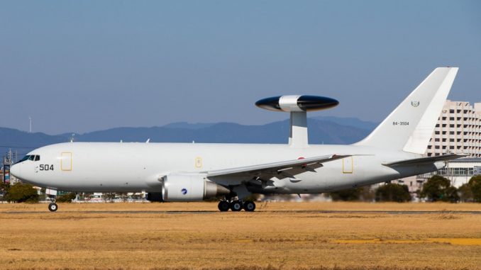 El AWACS japonés desarrollado por Boeing.