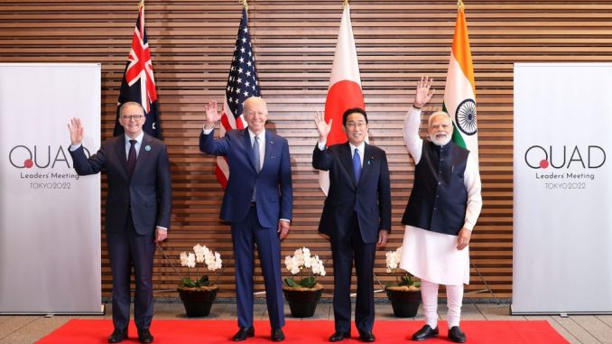 Los lideres del QUAD en Tokio