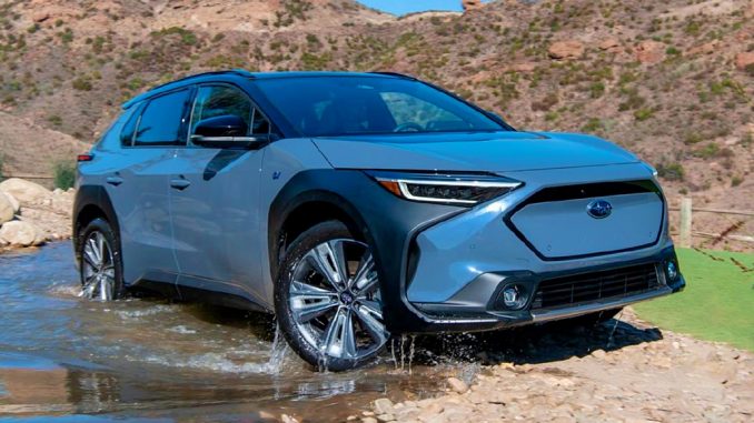 Solterra, el primer coche eléctrico de Subaru