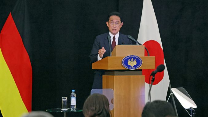 Kishida en la Cumbre del G7 en Alemania