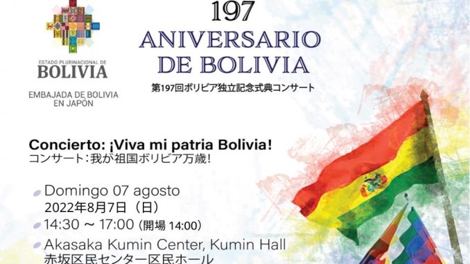 Aniversario de Bolivia 197