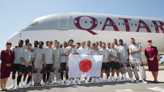 El PSG inició su gira por Japón (Paris Saint German)