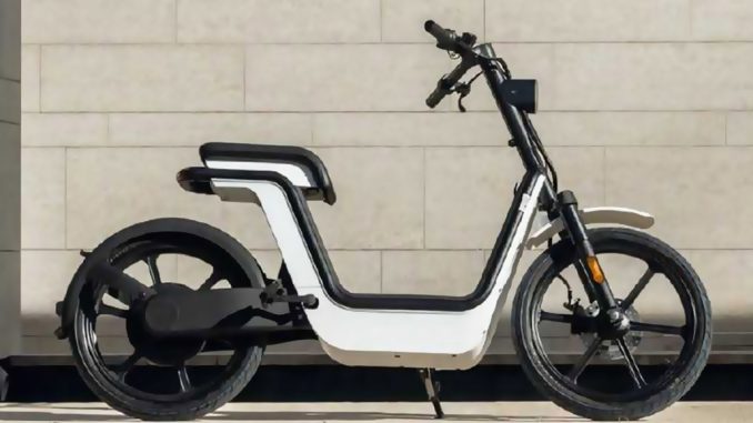 La bicicleta eléctrica MS01 de Honda y Muji para el mercado chino