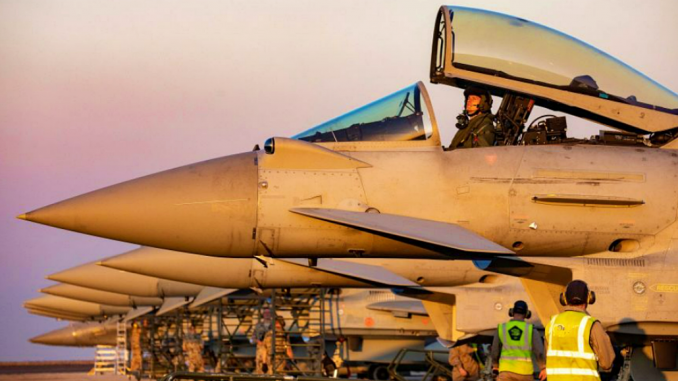 Los Eurofighter Typhoon alemanes en Australia