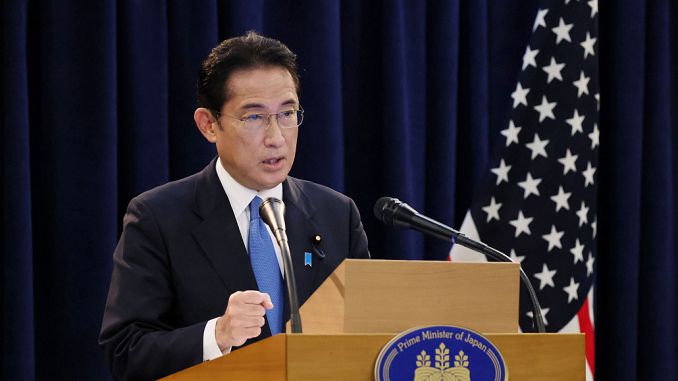 Fumio Kishida en New York (Kantei)