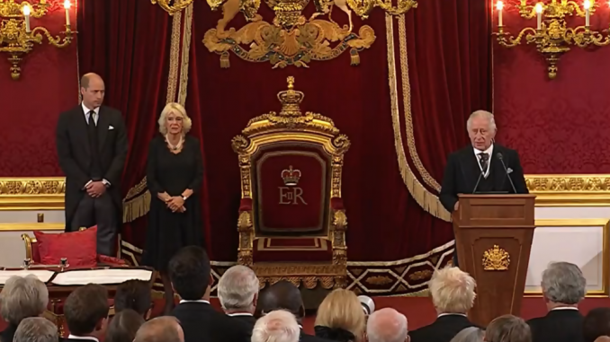Juramentacion de Carlos III
