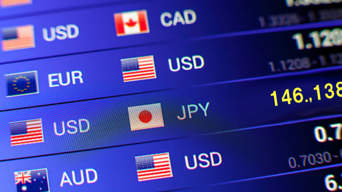 Dolar - Yen cotizacion libre - 146