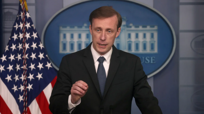Asesor de Seguridad Nacional de EEUU, Jake Sullivan