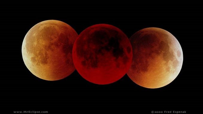 Eclipse lunar total
