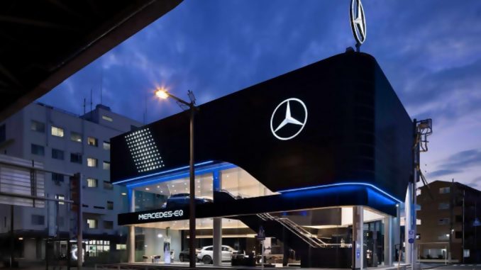 Mercedes Benz en Yokohama