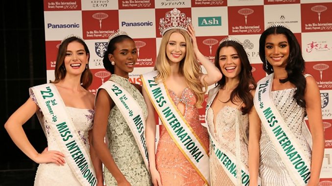 Miss Alemania, Jasmin Selberg y las finalistas de Miss International, Tokio 2022