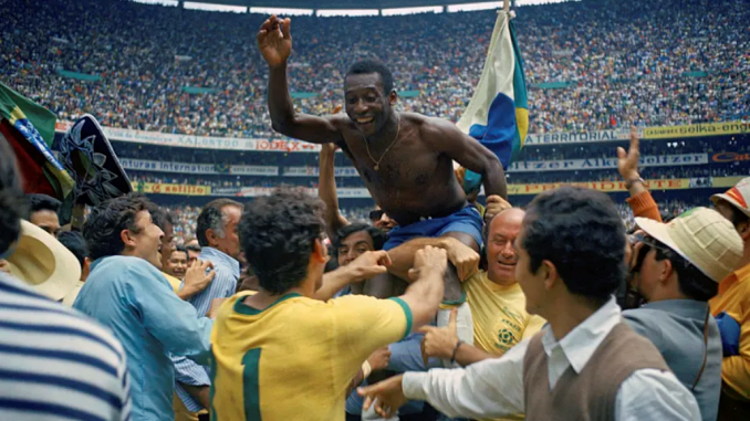 Rey Pelé en 1970