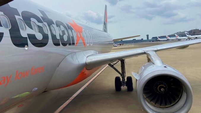 Avion de Jetstar
