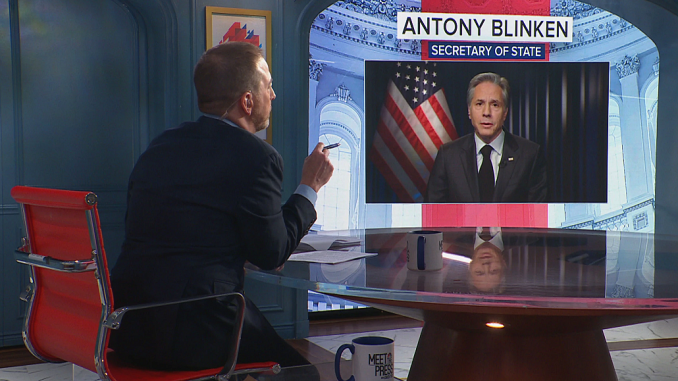 Blinken en NBC