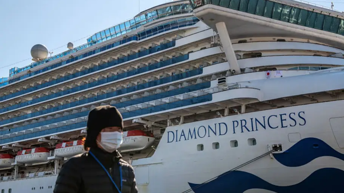 Diamond Princess en Yokohama