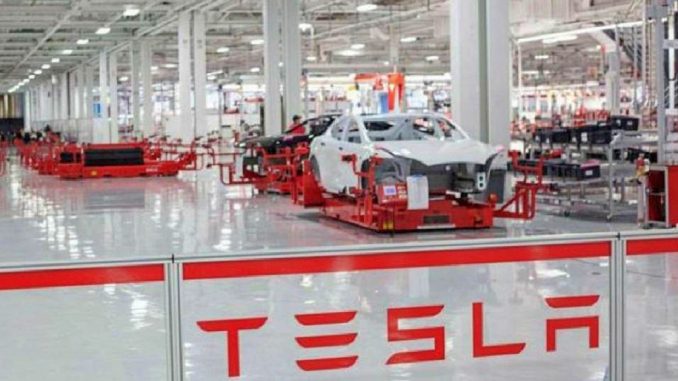 Fábrica de Tesla en California