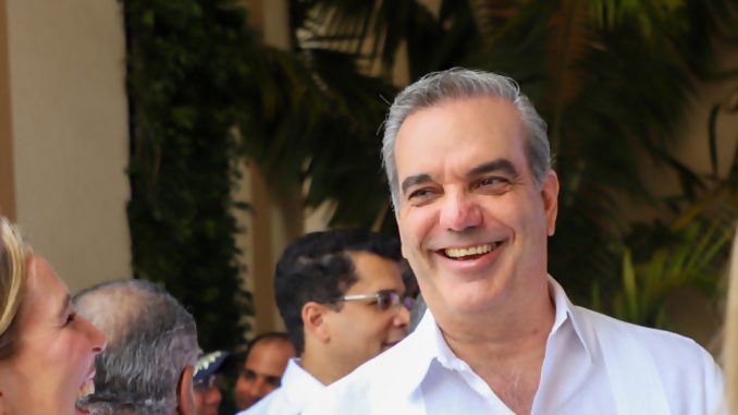 Luis Abinader, presidente de Republica Dominicana