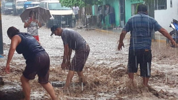 Inundacion en el departamento de Ancash