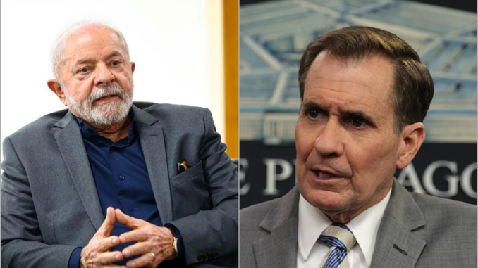 Lula y John Kirby