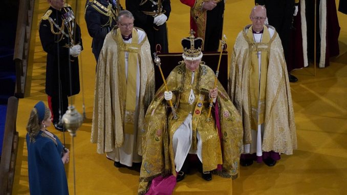 Coronacion del rey Carlos III