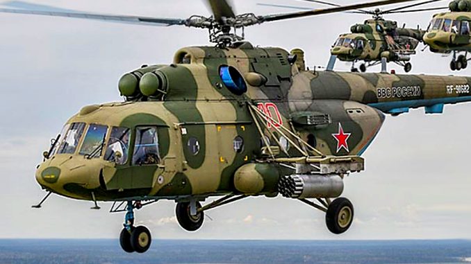 Helicoptero Mi 8
