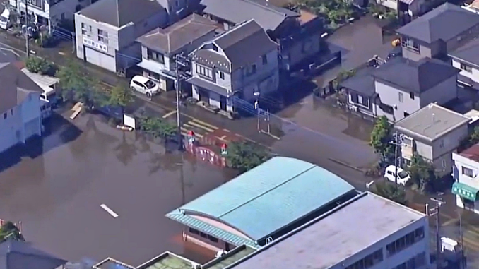 Inundaciones en Ibaraki