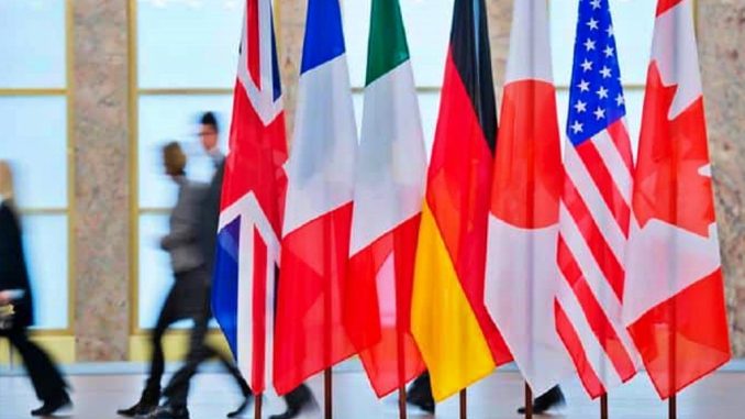 Banderas de los países del G7