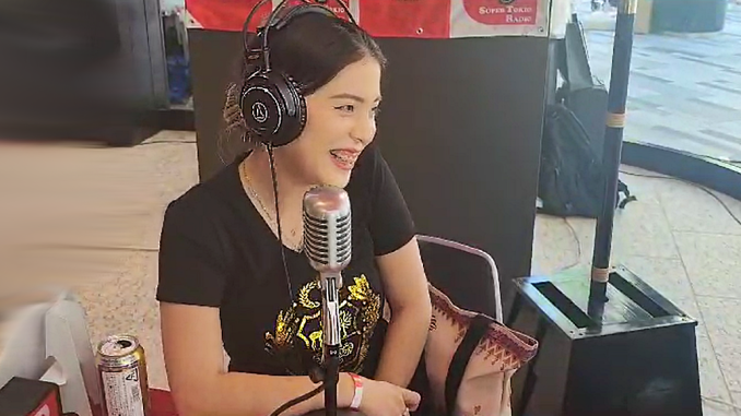 Namie Colán en Súper Tokio Radio