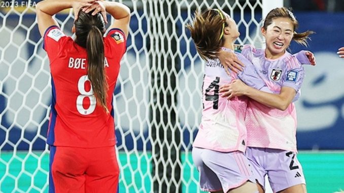 Nadeshiko Japan vencio a Noruega (Foto FIFA)