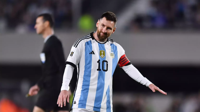 Messi anota en el primer triunfo argentino en las Eliminatorias Sudamericanas (Foto FIFA)