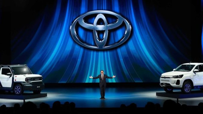 Toyota presentó el concepto del EV Hilux